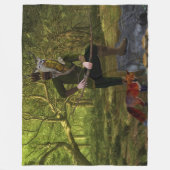 FANTACY HUNTER FLEECEDECKE (Vorderseite)