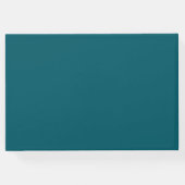 Fantail Guestbook | Luxuriöse Hochzeiten Gästebuch (Rückseite)