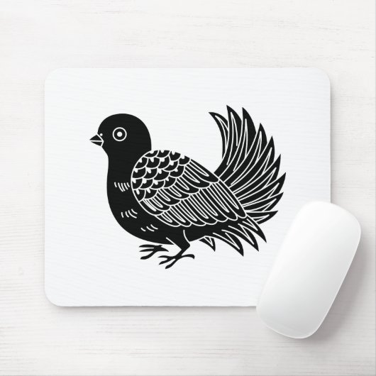 Fantail Mousepad (Mit Mouse)