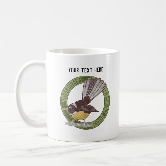Fantail NZ Aotearoa Kaffeetasse (Links)