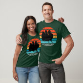 Fantail Pigeon Daddy Sunset T-Shirt (Unisex)