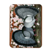 Fantail Pions Matched Pair Magnet (Vertikal)