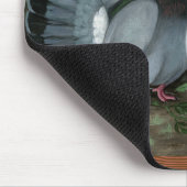 Fantail Pions Matched Pair Mousepad (Ecke)