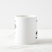 Fantail-Riso-Druckstil Kaffeetasse (Mittel)