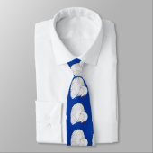 Fantail: weiß krawatte (Gebunden)