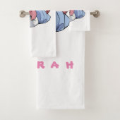 Fantart Anime niedlich Girl-Figur Badhandtuch Set (Insitu)