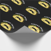 Fantas-taco Funny Fantastisch Taco Pun Dark BG Geschenkpapier (Ecke)