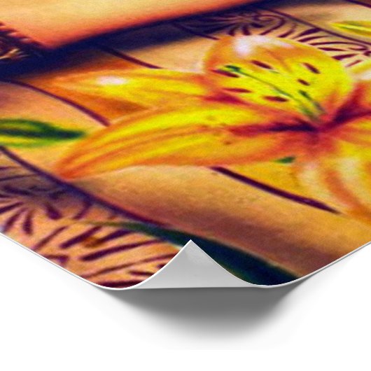 Fantasia (Ariadne) von Lisa Iris Poster (Ecke)