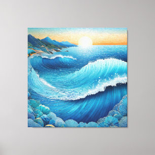 Fantasia Waters Seascape Leinwanddruck