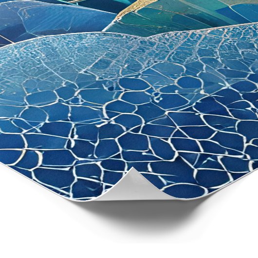 Fantasia Waters Seascape Poster (Ecke)