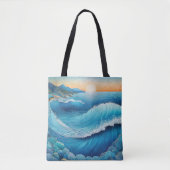 Fantasia Waters Seascape Tasche (Vorderseite)