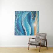 Fantasia Waters Seascape Wandteppich (Beispiel (Horizontal))