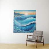 Fantasia Waters Seascape Wandteppich (Beispiel)