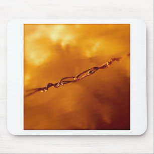 Fantasia Wire in Orange Mousepad