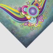 Fantasie Abstrakt Seidenpapier (Ausschnitt)