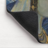 Fantasie-Ägypter Falcoln Mond-Göttin Mousepad (Ecke)