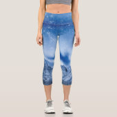 Fantasie am Bergsee Capri Leggings (Vorderseite)