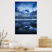 Fantasie am Bergsee Poster (Küche)