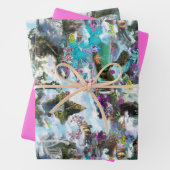 Fantasie Andere Welten im Clouds-Medium Geschenkpapier Set (Beispiel)
