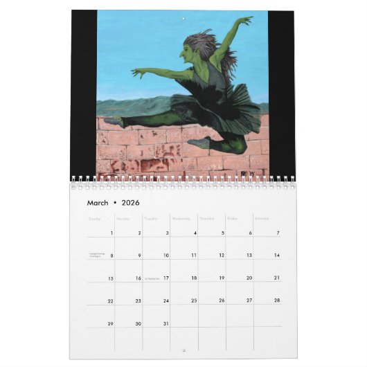 Fantasie Art 2021 Kalender (Mär 2026)