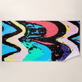 Fantasie auf See Strandtuch