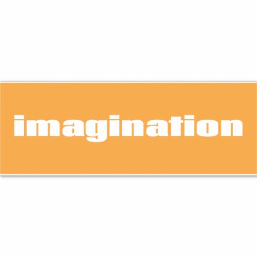 Fantasie Aufkleber (Vorderseite)