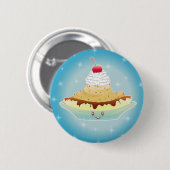 Fantasie bananasplit button (Vorne & Hinten)