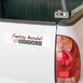 Fantasie-Baseball Commish Autoaufkleber (Auf Lkw)