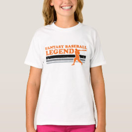 Fantasie-Baseball-Legenden-T - Shirt