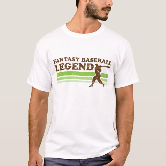 Fantasie-Baseball-Legenden-T - Shirt (Vorderseite)