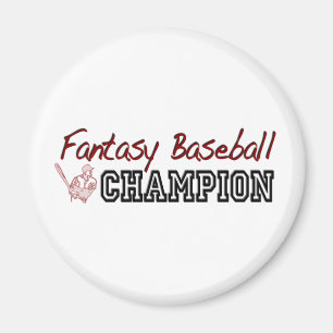 Fantasie-Baseball-Meister Magnet