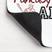 Fantasie-Baseball-Süchtiger Mousepad (Ecke)