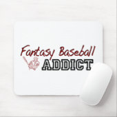 Fantasie-Baseball-Süchtiger Mousepad (Mit Mouse)