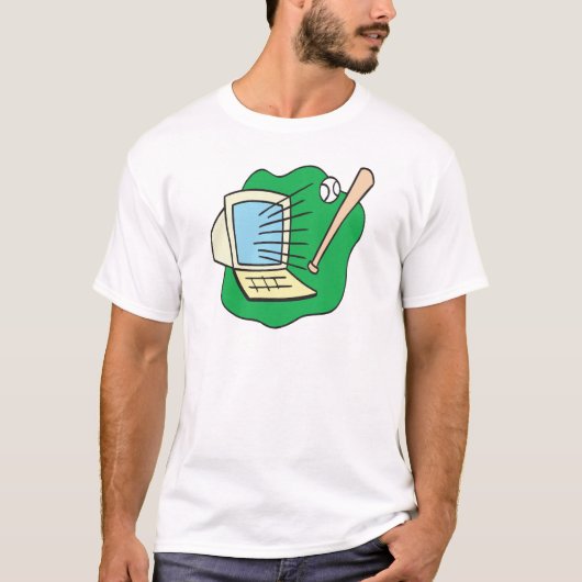 Fantasie-Baseball T-Shirt (Vorderseite)
