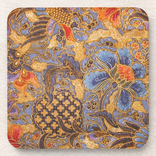 Fantasie-Batik Untersetzer (Vorderseite)