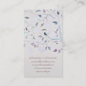 Fantasie-Baum Visitenkarte (Rückseite)