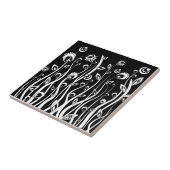 Fantasie-Blume Fliese (Seite)