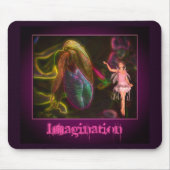 Fantasie Blume Inspiration Mousepad (Vorne)