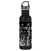 Fantasie-Blume Trinkflasche (Vorderseite)