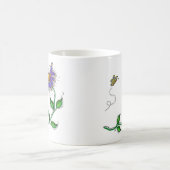 Fantasie-Blumen-Tasse Kaffeetasse (Mittel)