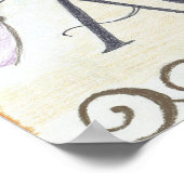 Fantasie - Charles Haanel Zitat Poster (Ecke)