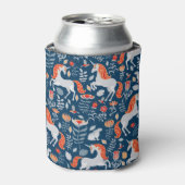 Fantasie der Menschen: Einhörner, Kaninchen, Vögel Dosenkühler (Kanne Vorderseite)