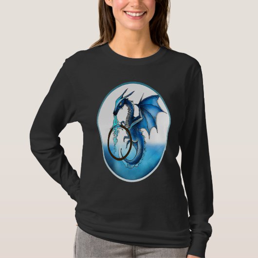Fantasie-Drache 6 T-Shirt (Vorderseite)