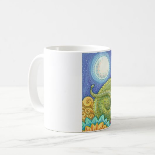 Fantasie Drache der nächsten Generation rechte Tas Kaffeetasse (Vorderseite Links)