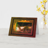 Fantasie Eagle Imaging Inspiration Karte (Gelbe Blume)