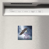 Fantasie-Eagle & Waterfall Motivierend Magnet (In Situ (Geschirrspüler))