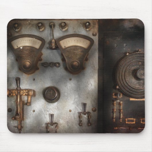Fantasie - ein Tribut zu Steampunk Mousepad (Vorne)
