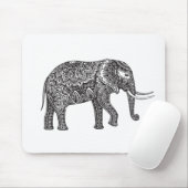 Fantasie-Elefant-Gekritzel Mousepad (Mit Mouse)