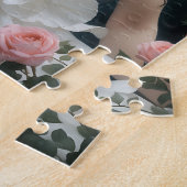 Fantasie Elegant: Elf mit Rose Puzzle (Seite)