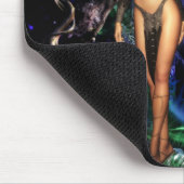 Fantasie-Elf 1 Mousepad (Ecke)